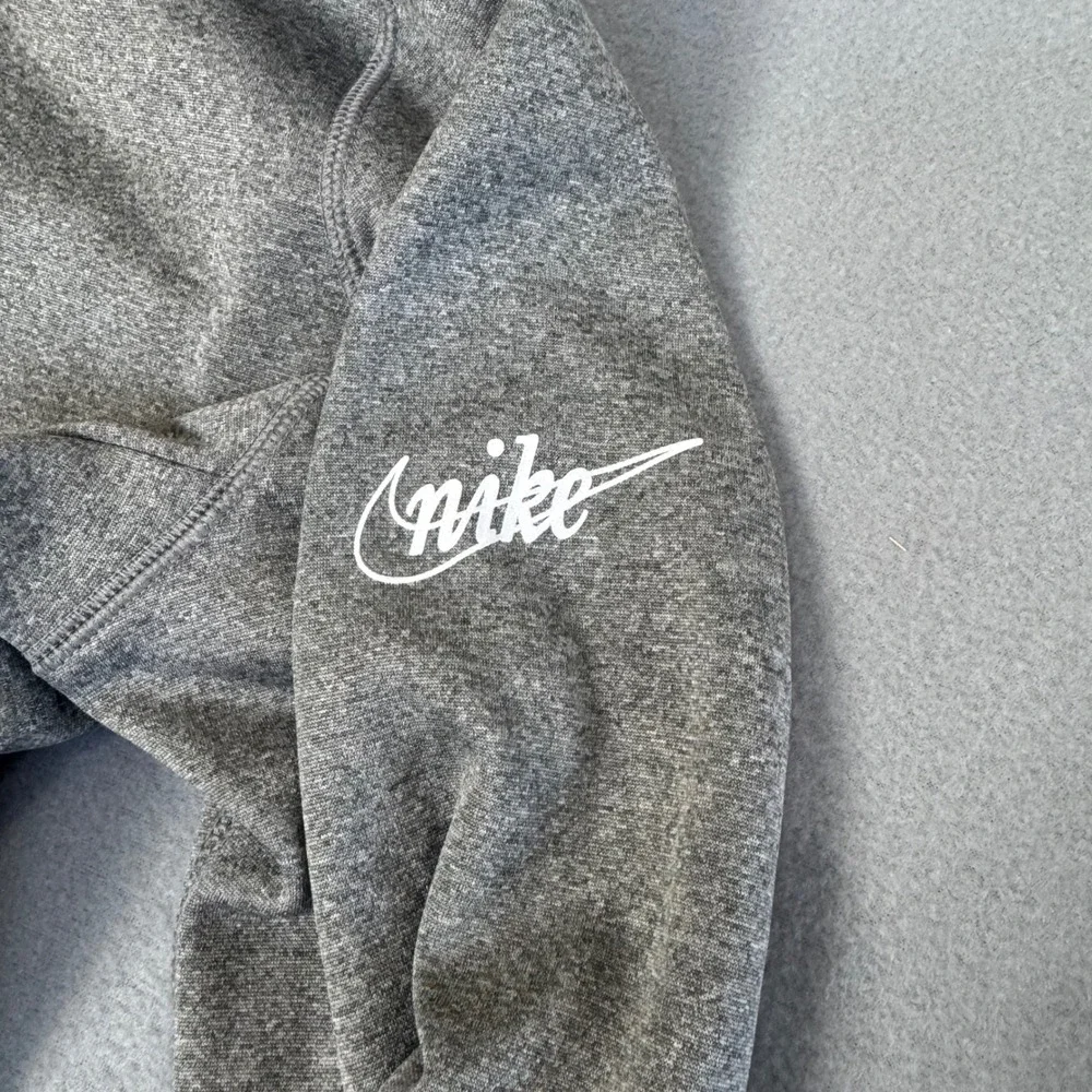 Nike Philadelphia Eagles Hoodie Fan Gear Womens Large NFL Football Pullover Gray